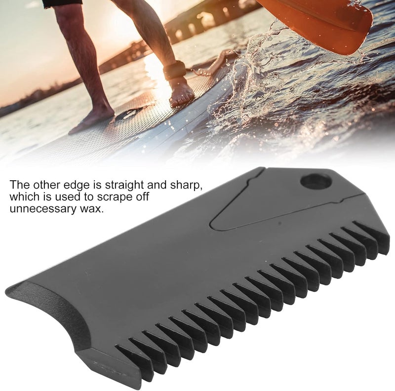 Zerodis مشط شمع لوح التزلج، مشط بلاستيكي خفيف الوزن مع مفتاح زعنفة لألواح التزلج - Image 3